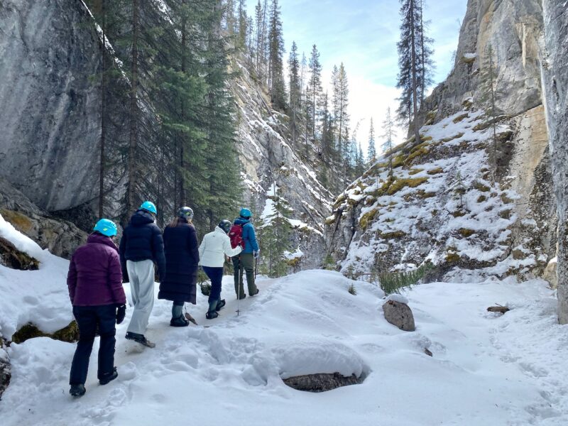 Pleckaitis Canyon, Alberta. Image © PlanetSKI